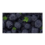 Blackberry Fruit, Fruit Satin Wrap 35  x 70 