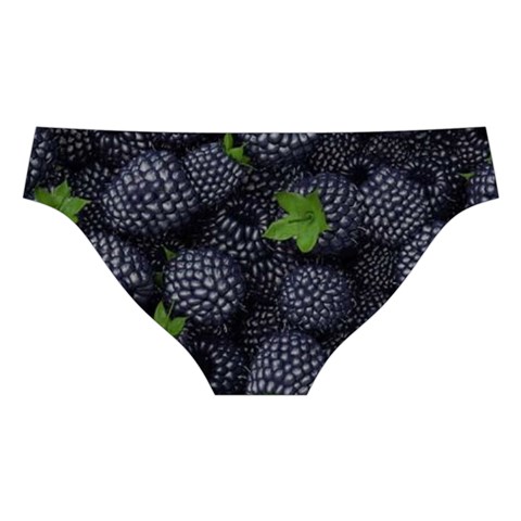 Blackberry Fruit, Fruit Cross Back Hipster Bikini Set from ArtsNow.com Back Under