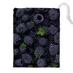 Blackberry Fruit, Fruit Drawstring Pouch (5XL)