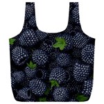 Blackberry Fruit, Fruit Full Print Recycle Bag (XXL)