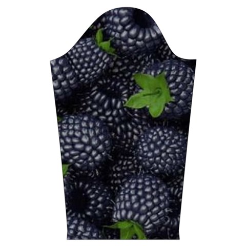 Blackberry Fruit, Fruit Kids  Long Sleeve Velvet Lounge Robe from ArtsNow.com Sleeve Right