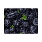 Blackberry Fruit, Fruit Premium Plush Fleece Blanket (Mini)