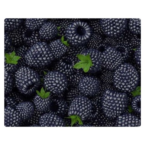 Blackberry Fruit, Fruit Premium Plush Fleece Blanket (Medium) from ArtsNow.com 60 x50  Blanket Front