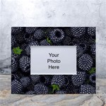 Blackberry Fruit, Fruit White Tabletop Photo Frame 4 x6 