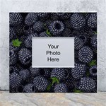 Blackberry Fruit, Fruit White Wall Photo Frame 5  x 7 