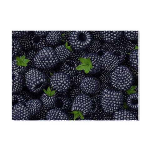 Blackberry Fruit, Fruit Crystal Sticker (A4) from ArtsNow.com Front