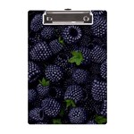 Blackberry Fruit, Fruit A5 Acrylic Clipboard