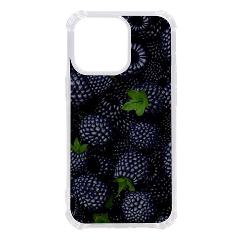 Blackberry Fruit, Fruit iPhone 13 Pro TPU UV Print Case from ArtsNow.com Front