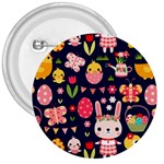 Bunny - Easter Pattern 3  Buttons