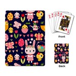 Bunny - Easter Pattern Playing Cards Single Design (Rectangle)