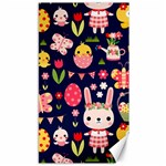 Bunny - Easter Pattern Canvas 40  x 72 