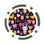 Bunny - Easter Pattern Poker Chip Card Guard