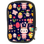 Bunny - Easter Pattern Compact Camera Leather Case