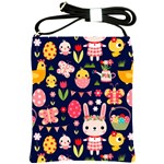 Bunny - Easter Pattern Shoulder Sling Bag