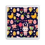 Bunny - Easter Pattern Memory Card Reader (Square)