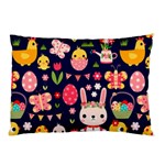 Bunny - Easter Pattern Pillow Case (Two Sides)