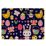 Bunny - Easter Pattern Cosmetic Bag (XXL)