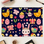 Bunny - Easter Pattern Cosmetic Bag (XXXL)