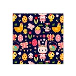 Bunny - Easter Pattern Satin Bandana Scarf 22  x 22 