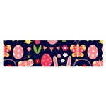 Bunny - Easter Pattern Oblong Satin Scarf (16  x 60 )