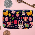 Bunny - Easter Pattern Large Coin Purse