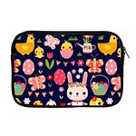 Bunny - Easter Pattern Apple MacBook Pro 17  Zipper Case