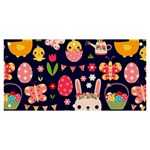 Bunny - Easter Pattern Banner and Sign 6  x 3 