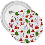 Christmas Pattern, Pattern, Christmas 3  Buttons