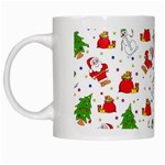 Christmas Pattern, Pattern, Christmas White Mug