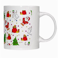 Christmas Pattern, Pattern, Christmas White Mug from ArtsNow.com Right