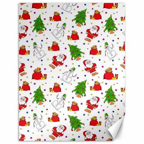 Christmas Pattern, Pattern, Christmas Canvas 12  x 16  from ArtsNow.com 11.86 x15.41  Canvas - 1