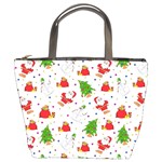 Christmas Pattern, Pattern, Christmas Bucket Bag