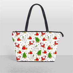 Christmas Pattern, Pattern, Christmas Classic Shoulder Handbag from ArtsNow.com Front