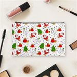 Christmas Pattern, Pattern, Christmas Cosmetic Bag (Medium)