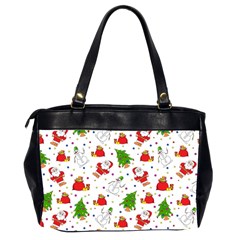 Christmas Pattern, Pattern, Christmas Oversize Office Handbag (2 Sides) from ArtsNow.com Back