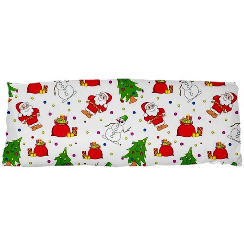 Christmas Pattern, Pattern, Christmas 25 x67  Body Pillow Case Dakimakura (Two Sides) from ArtsNow.com Front