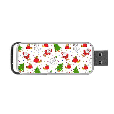 Christmas Pattern, Pattern, Christmas Portable USB Flash (One Side) from ArtsNow.com Front