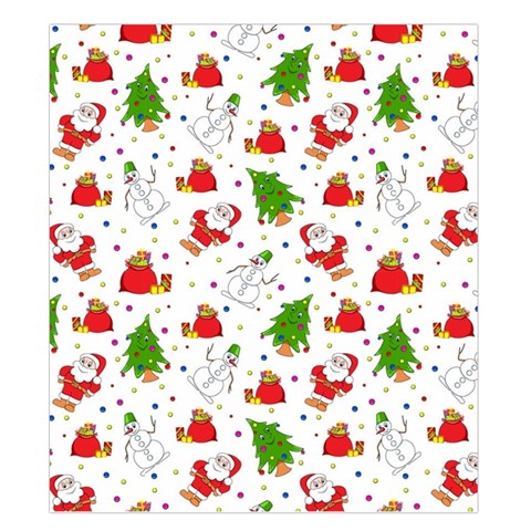 Christmas Pattern, Pattern, Christmas Duvet Cover Double Side (King Size) from ArtsNow.com Back