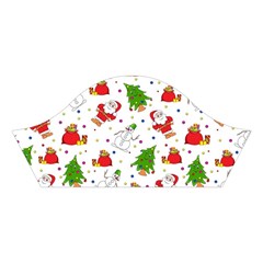 Christmas Pattern, Pattern, Christmas Cotton Crop Top from ArtsNow.com Right Sleeve