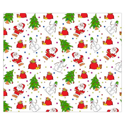 Christmas Pattern, Pattern, Christmas Medium Tote Bag from ArtsNow.com Front