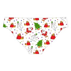 Christmas Pattern, Pattern, Christmas Cross Back Hipster Bikini Set from ArtsNow.com Back Under