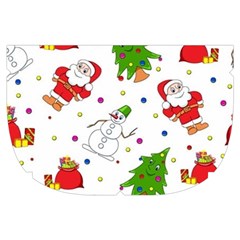 Christmas Pattern, Pattern, Christmas Make Up Case (Small) from ArtsNow.com Side Right