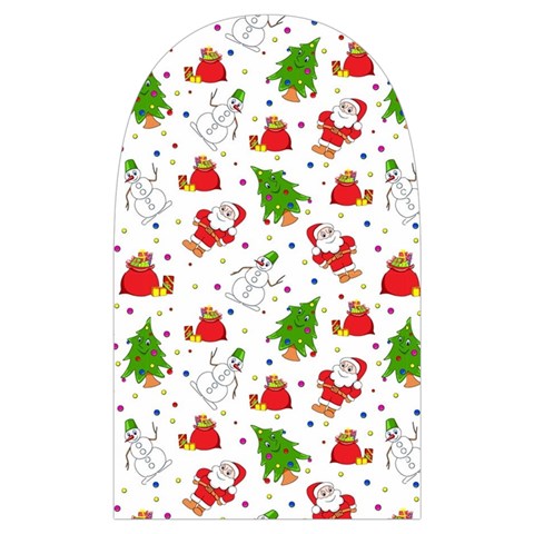 Christmas Pattern, Pattern, Christmas Microwave Oven Glove from ArtsNow.com Back