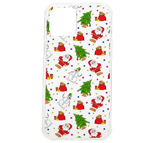 Christmas Pattern, Pattern, Christmas iPhone 12 Pro max TPU UV Print Case from ArtsNow.com Front