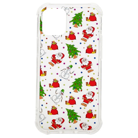 Christmas Pattern, Pattern, Christmas iPhone 12 mini TPU UV Print Case	 from ArtsNow.com Front