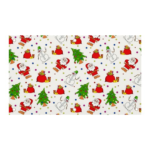 Christmas Pattern, Pattern, Christmas Banner and Sign 5  x 3  from ArtsNow.com Front