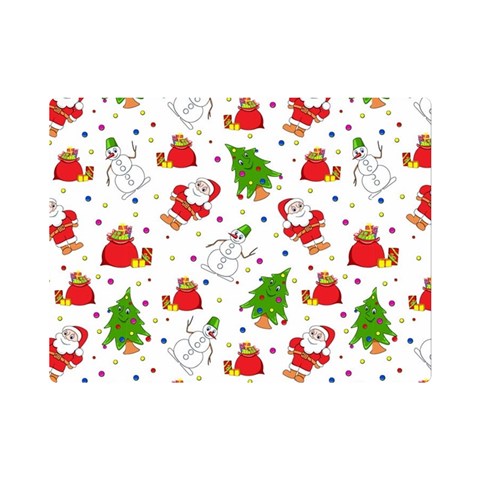 Christmas Pattern, Pattern, Christmas Premium Plush Fleece Blanket (Mini) from ArtsNow.com 35 x27  Blanket Front