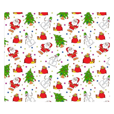 Christmas Pattern, Pattern, Christmas Premium Plush Fleece Blanket (Small) from ArtsNow.com 50 x40  Blanket Front