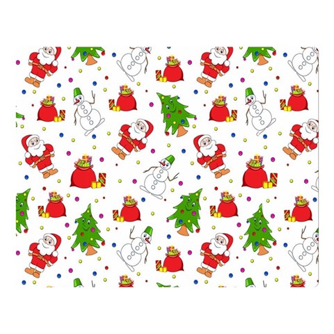 Christmas Pattern, Pattern, Christmas Premium Plush Fleece Blanket (Large) from ArtsNow.com 80 x60  Blanket Front