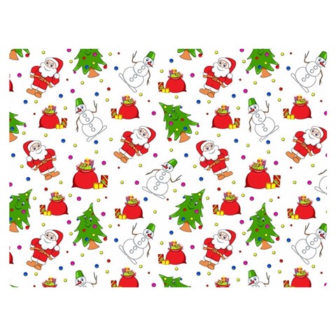 Christmas Pattern, Pattern, Christmas Two Sides Premium Plush Fleece Blanket (Baby Size) from ArtsNow.com 40 x30  Blanket Front